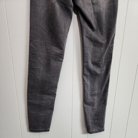 Six Denim Black Leopard Siding Jeans - Picture 7 of 9